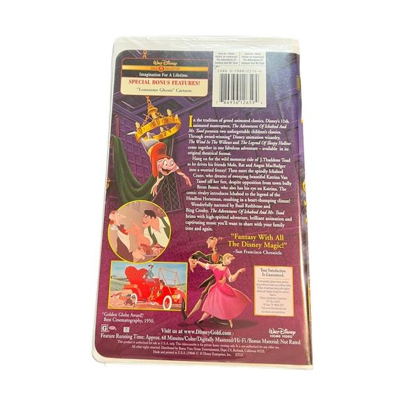 Vintage Walt Disney Children’s Movies Lot Of 3‎ VHS Tapes Summer Of Monkeys More - Picture 10 of 12